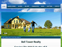 Tablet Screenshot of belltowerrealty.com